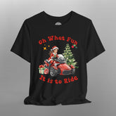 Mrs Santa Can-Am Spyder "Oh What Fun" Christmas TShirt